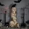 27.5" LED Skull Tower with Raven Halloween Decoration